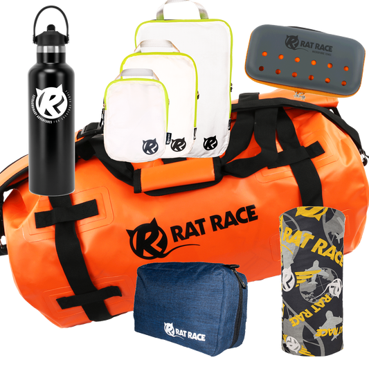 Duffle 40l Orange Spring Bundle