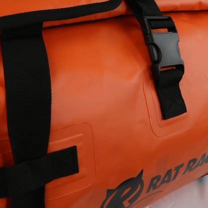 Transition 40 - Roll top 40L Waterproof Duffel Bag - Orange/Black