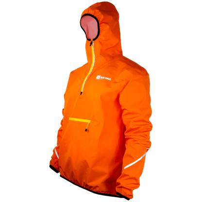 Kit List Waterproof Smock 10k/5k - Vibrant Orange/Reflect