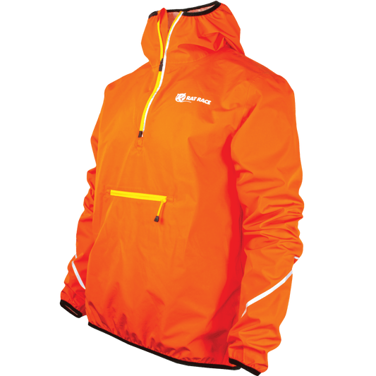Kit List Waterproof Smock 10k/5k - Vibrant Orange/Reflect