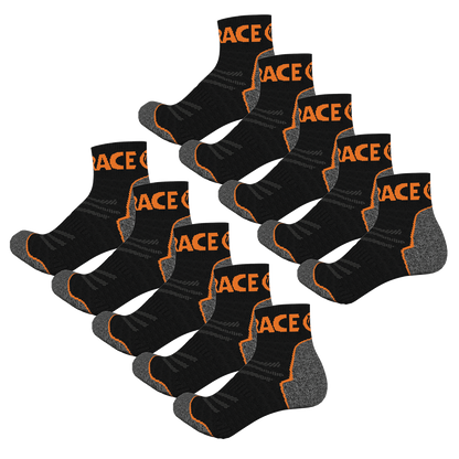 Black Friday - Merino Sock 10 Pack - Vibrant Orange