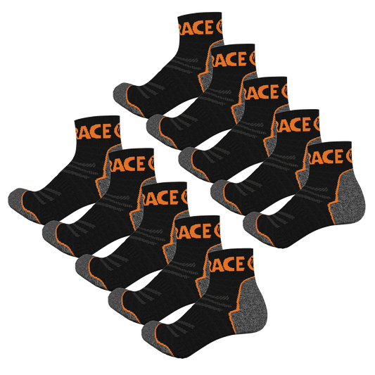 Black Friday - Merino Sock 10 Pack - Vibrant Orange