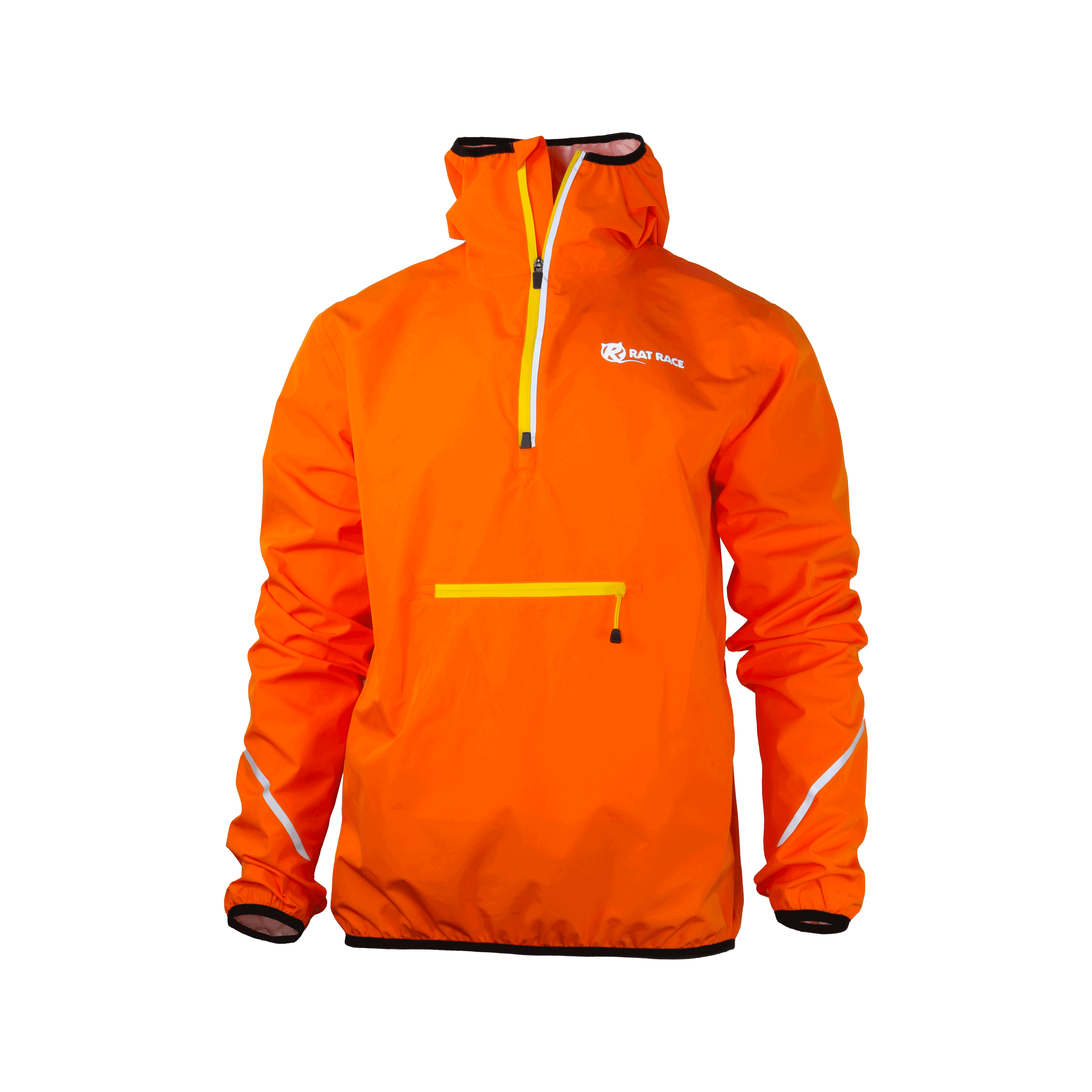 Kit List Waterproof Smock 15k/5k - Vibrant Orange/Reflect - Rat Race Store