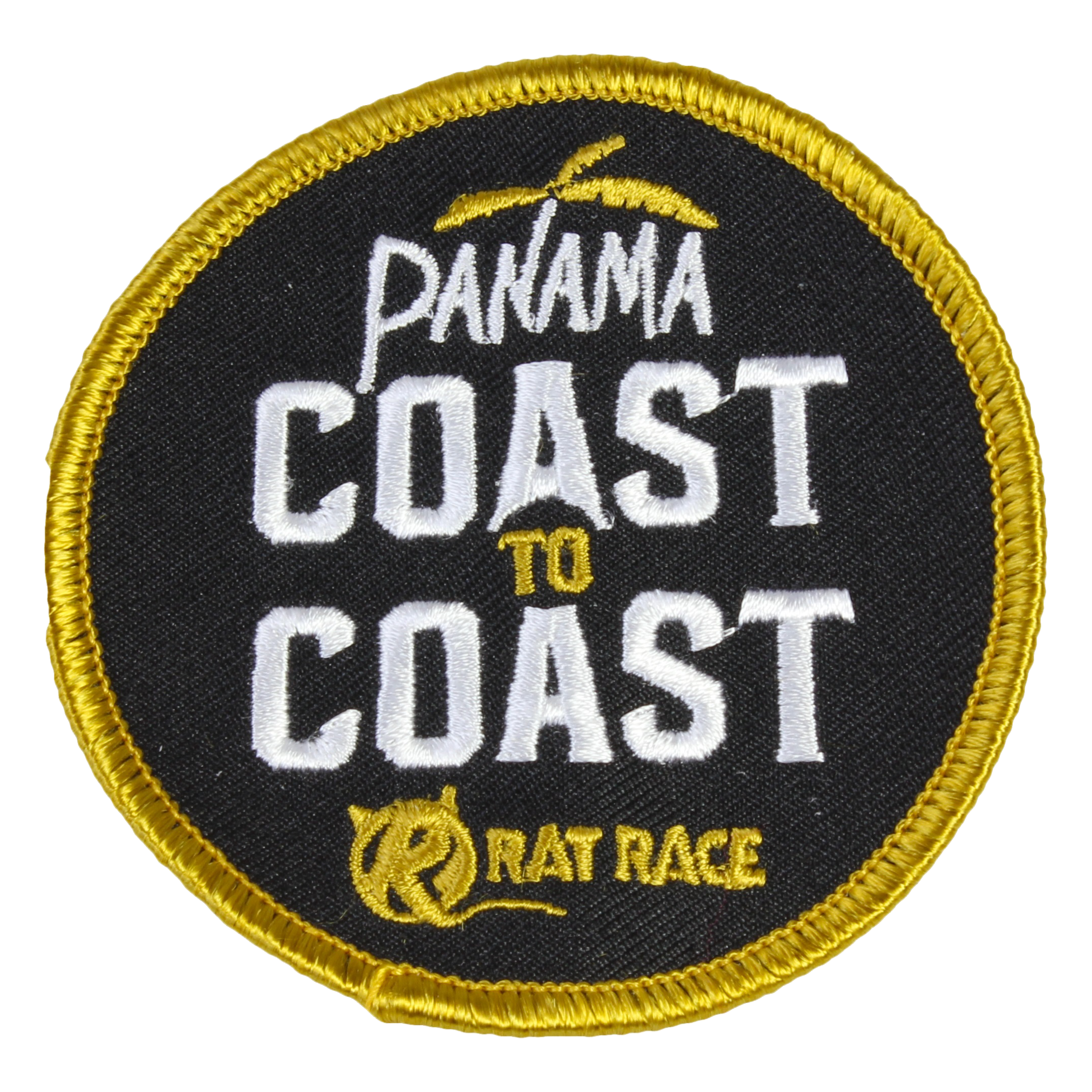 Panama Coast To Coast Sew On Patch - Rat Race Store
