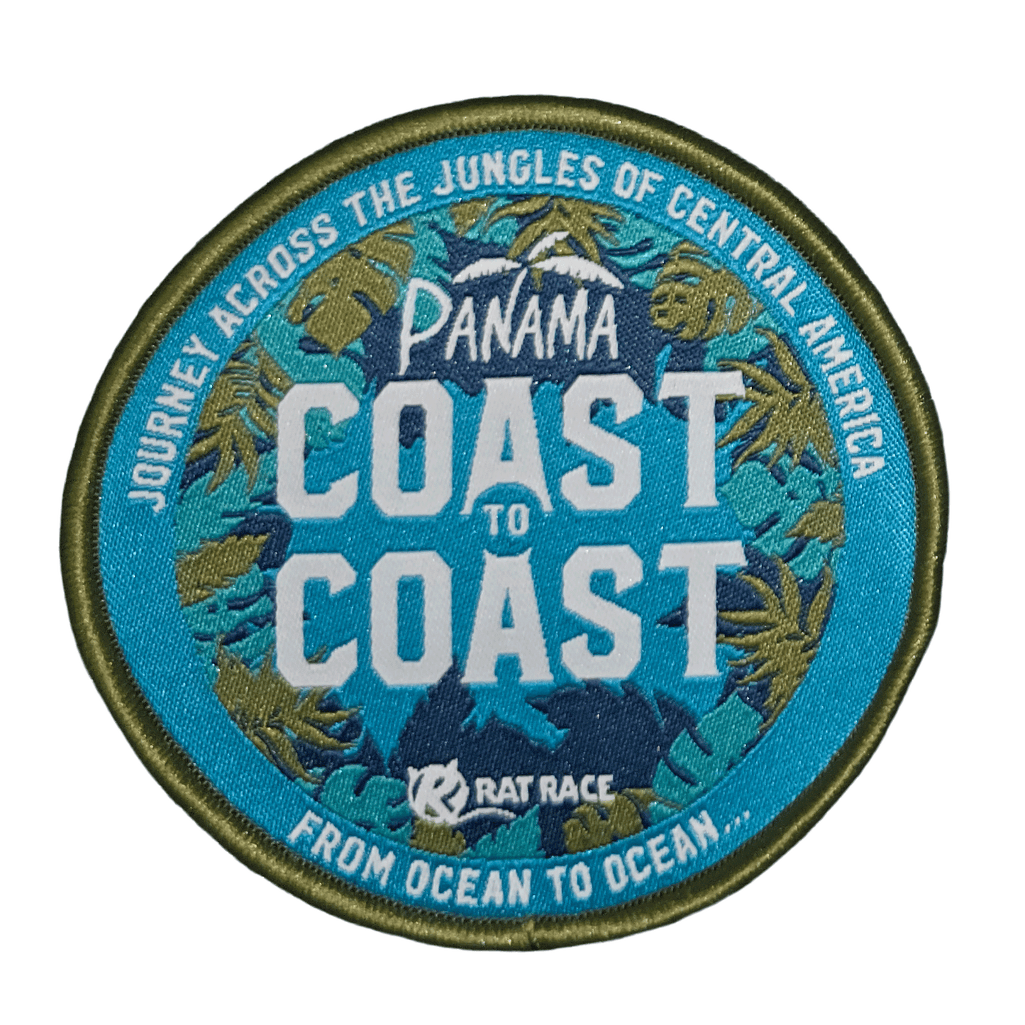 Panama Coast to Coast - Woven Patch