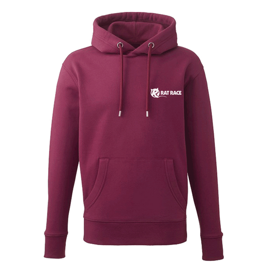 Arctic Circle Organic Unisex Hoodie - Maroon