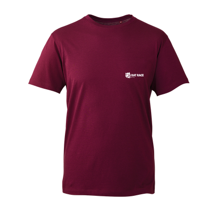 Rat Race 100 - Bamburgh to Edinburgh Stats T-shirt - Unisex