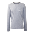 Rat Race Long Sleeve Organic T-Shirt - Grey Marl - Rat Race Store