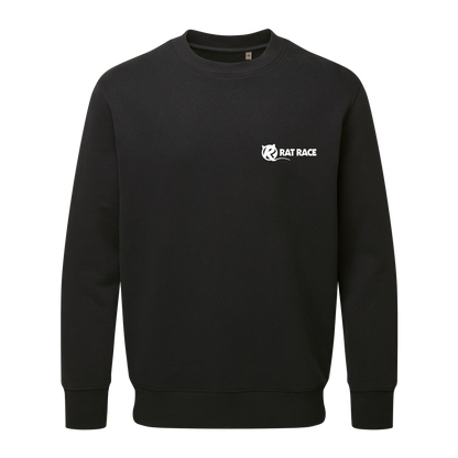 Rat Race Organic Sweatshirt - Black - Rat Race Store