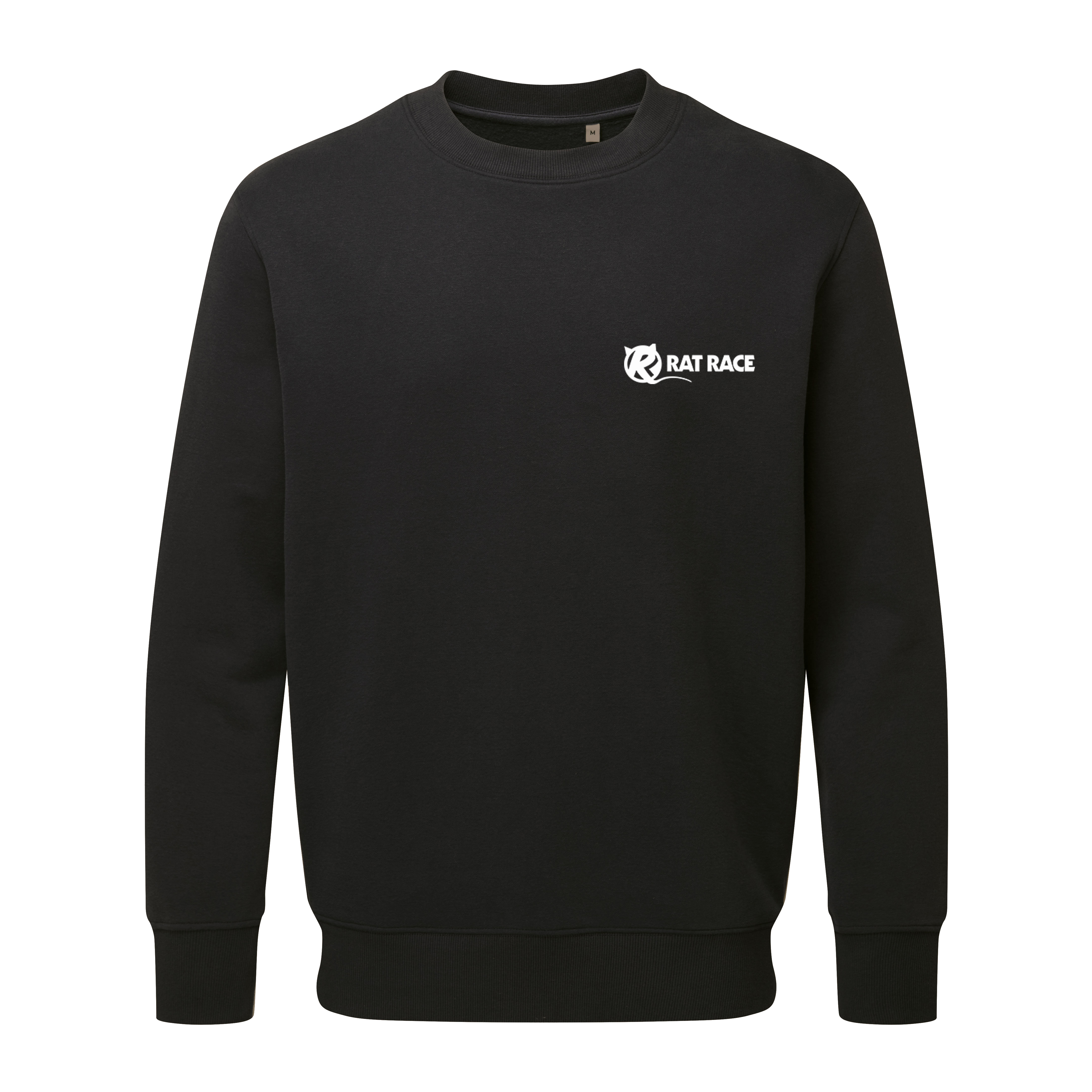 Rat Race Organic Sweatshirt - Black - Rat Race Store