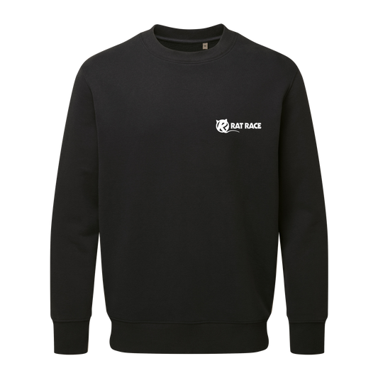 Rat Race Organic Sweatshirt - Black - Rat Race Store