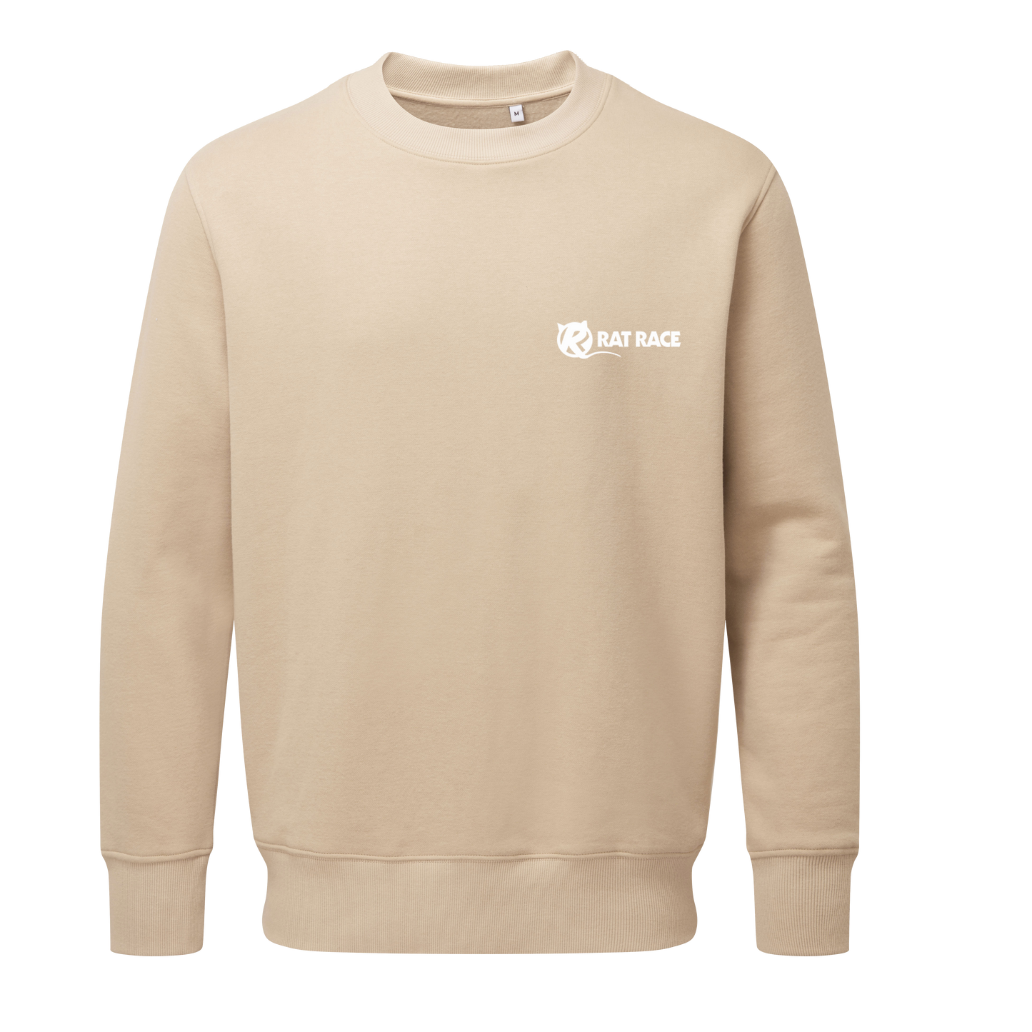 Rat Race Organic Sweatshirt - Desert Sand - Rat Race Store