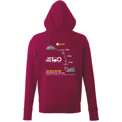 Rat Race 100 - Bamburgh to Edinburgh - Organic Hoodie