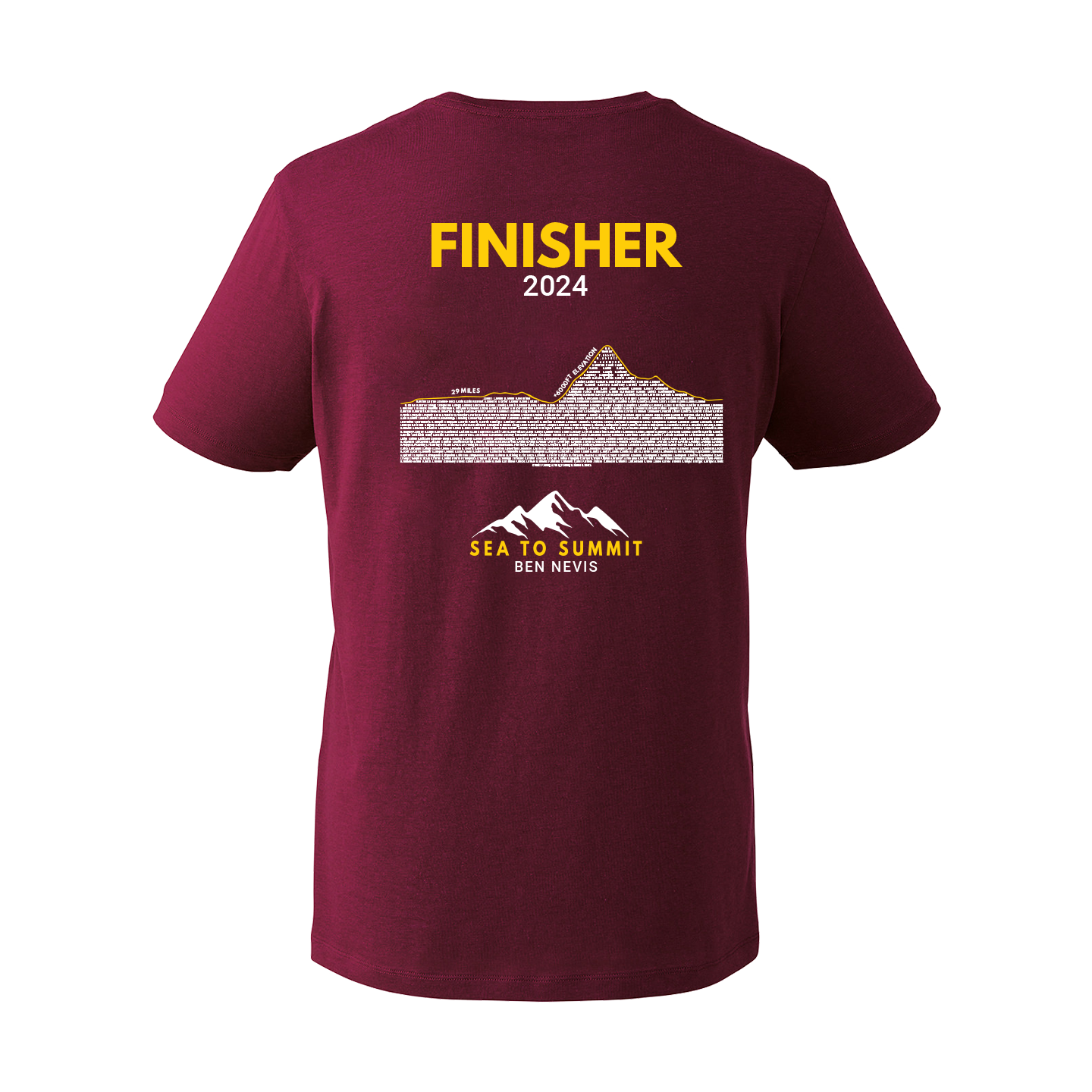 Sea to Summit - Ben Nevis Finisher T-shirt - PRE-ORDER