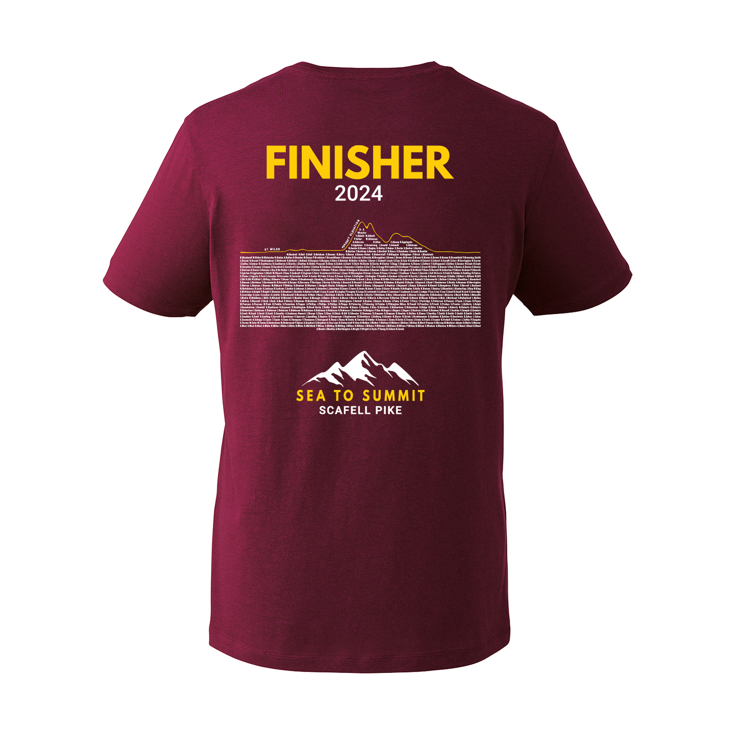 Sea to Summit - Scafell Pike Finisher T-shirt - PRE-ORDER