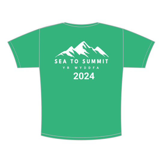 Sea to Summit - Yr Wyddfa Tech T-Shirt - Kelly Green