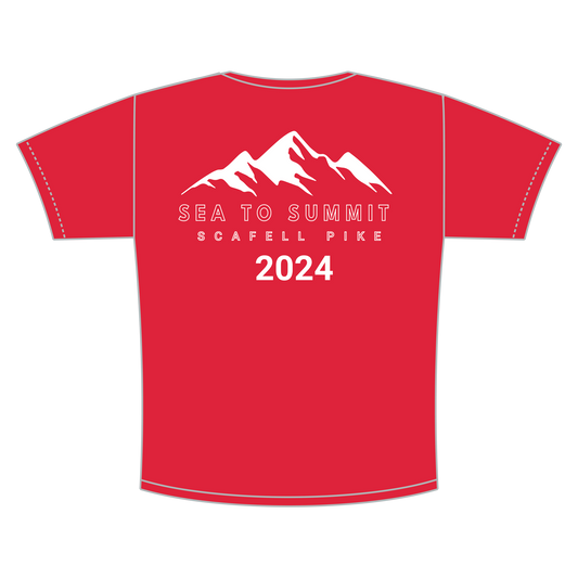 Sea to Summit - Scafell Pike Tech T-Shirt - Red