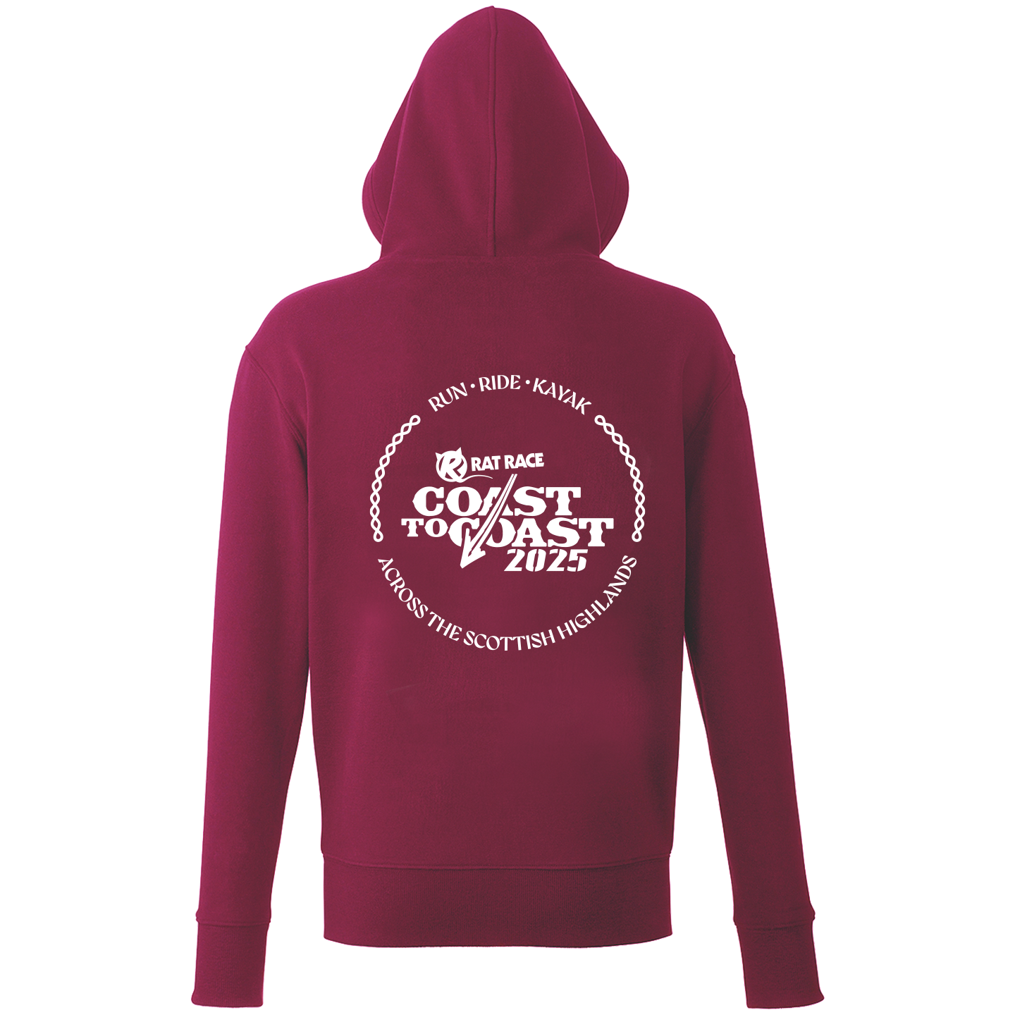 Scotland Coast to Coast 2025 Organic Hoodie