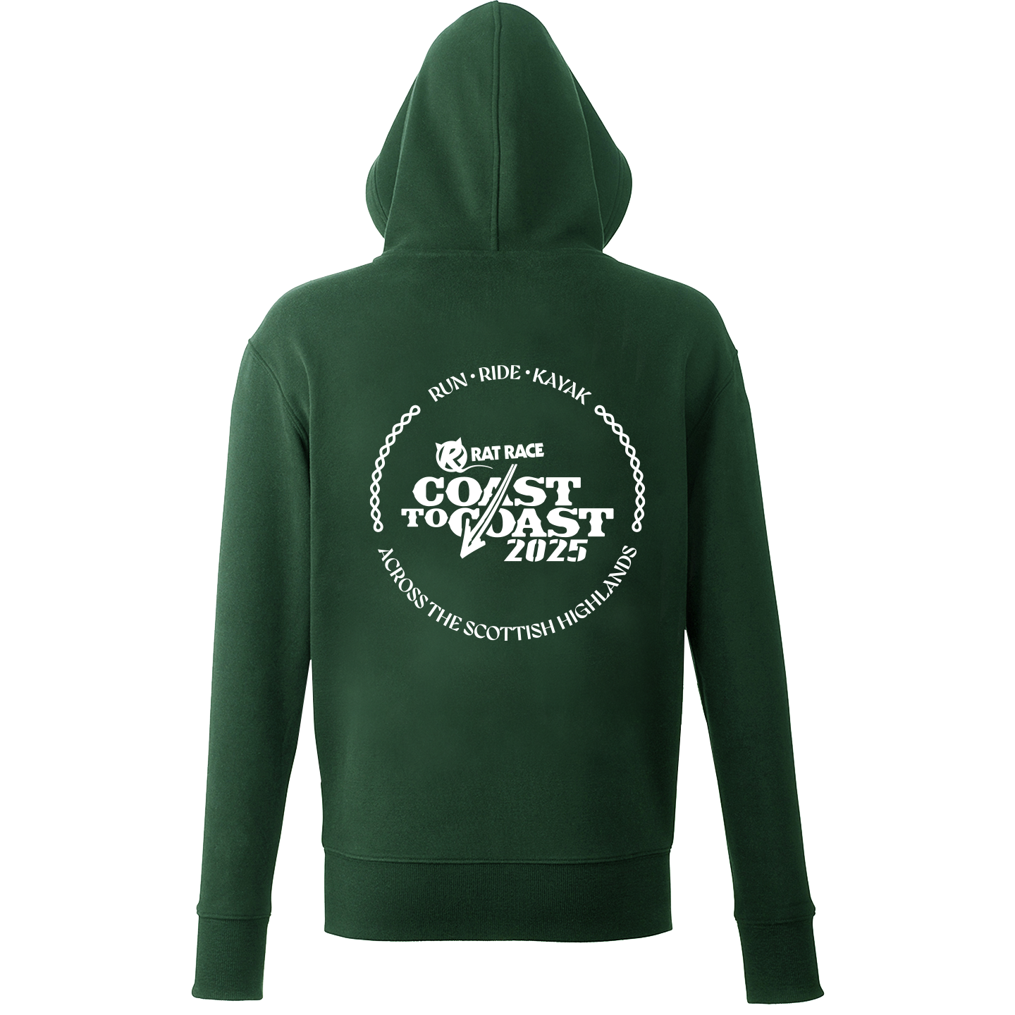 Scotland Coast to Coast 2025 Organic Hoodie