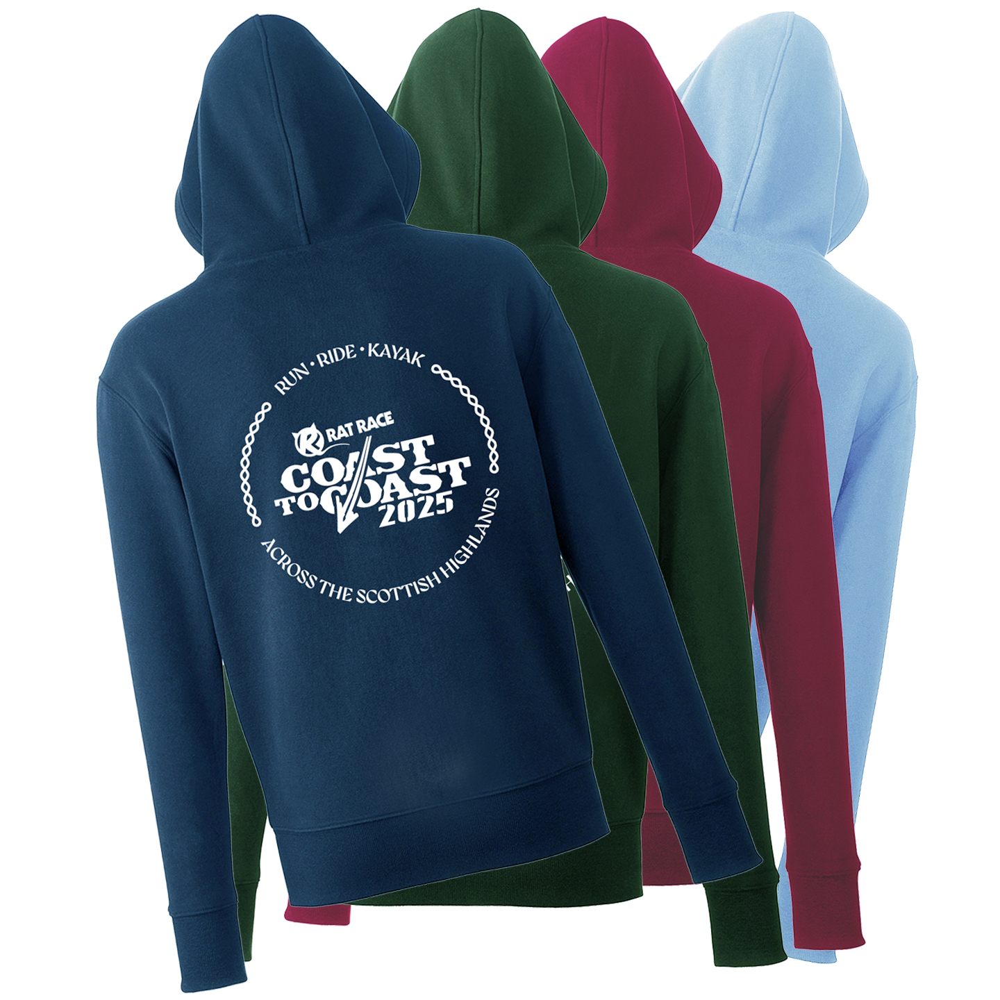 Scotland Coast to Coast 2025 Organic Hoodie