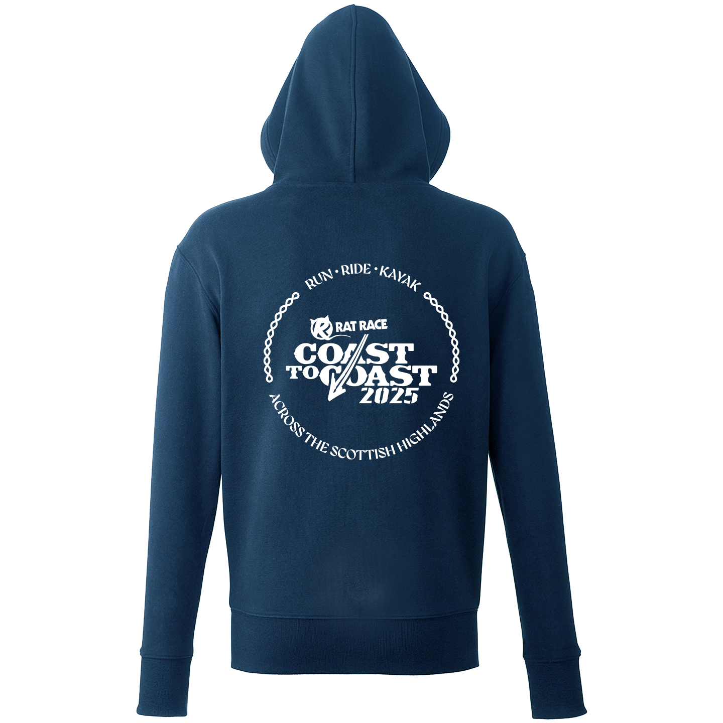 Scotland Coast to Coast 2025 Organic Hoodie