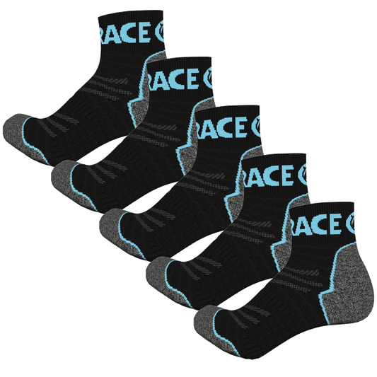 Merino Sock 5 Pack - Scuba Blue