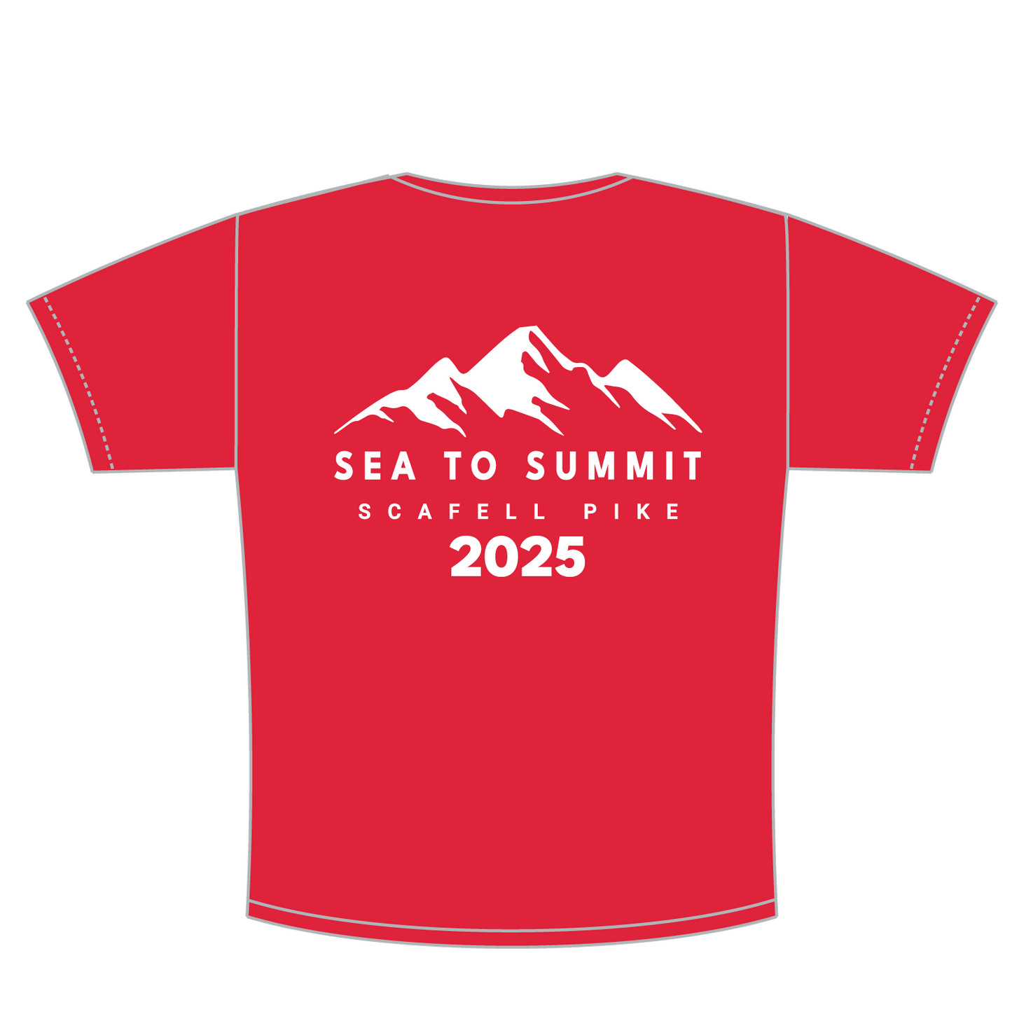 Sea to Summit Scafell Pike Tech T-Shirt - Fire Red