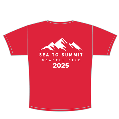Sea to Summit Scafell Pike Tech T-Shirt - Fire Red