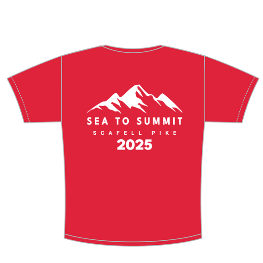 Sea to Summit Scafell Pike Tech T-Shirt - Fire Red