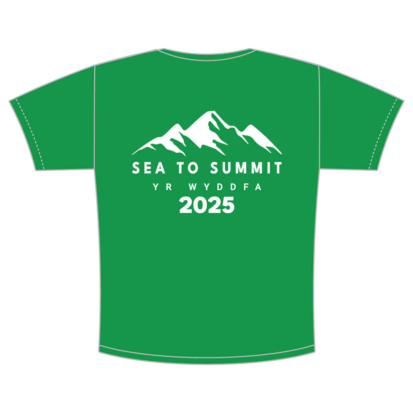 Sea to Summit Yr Wyddfa Tech T-Shirt - Bright Green