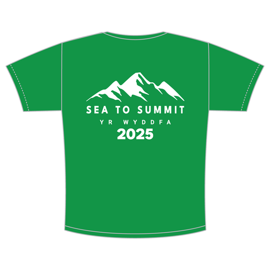 Sea to Summit Yr Wyddfa Tech T-Shirt - Bright Green