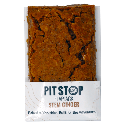 Pit Stop Flapjack - Stem Ginger