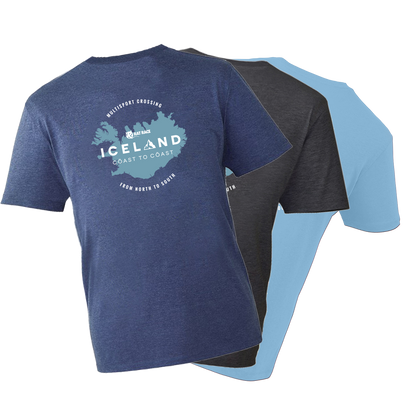 Iceland Coast to Coast Organic Cotton T-shirt