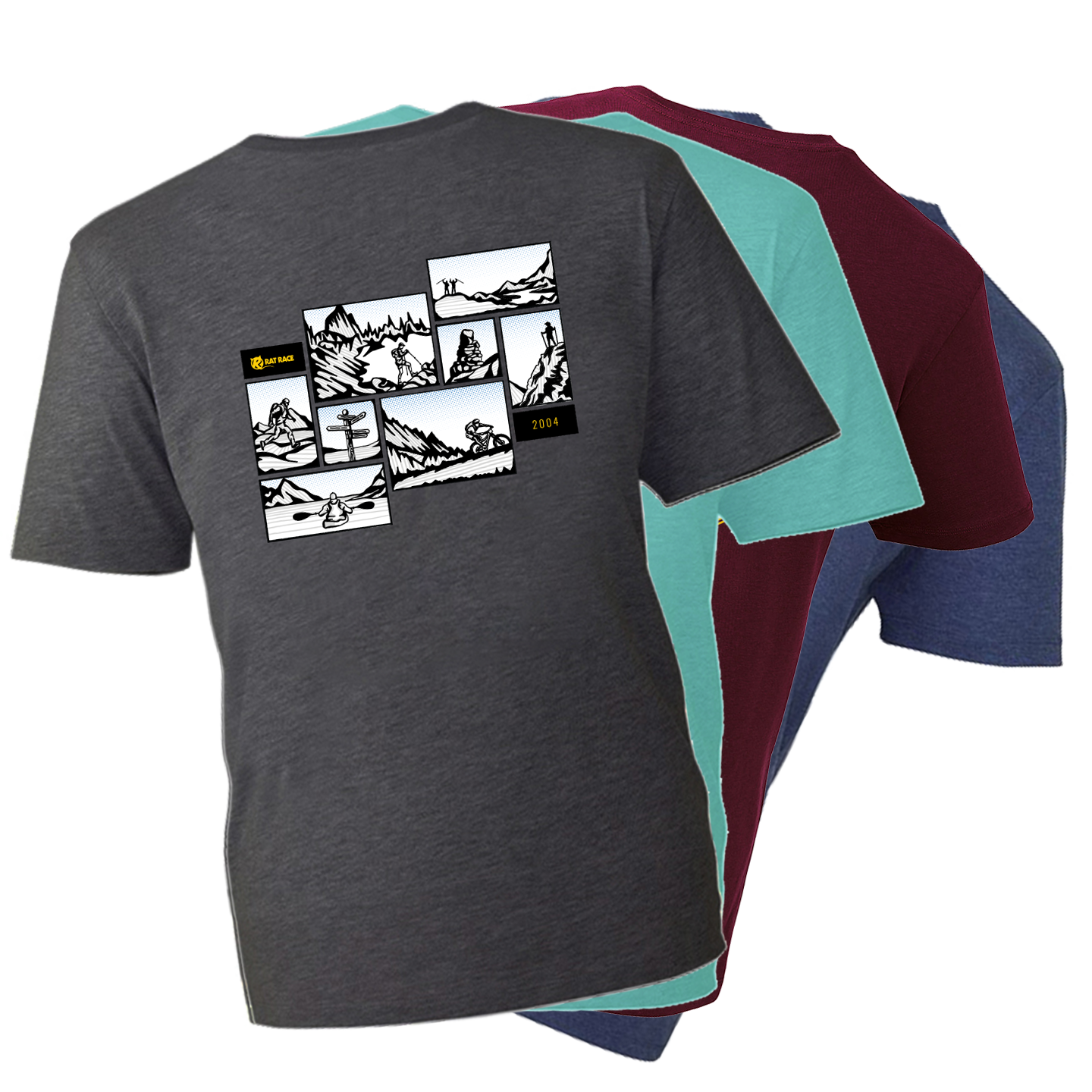 Rat Race Anniversary Edition: Est. 2004 - Organic T-shirt - Rat Race Store