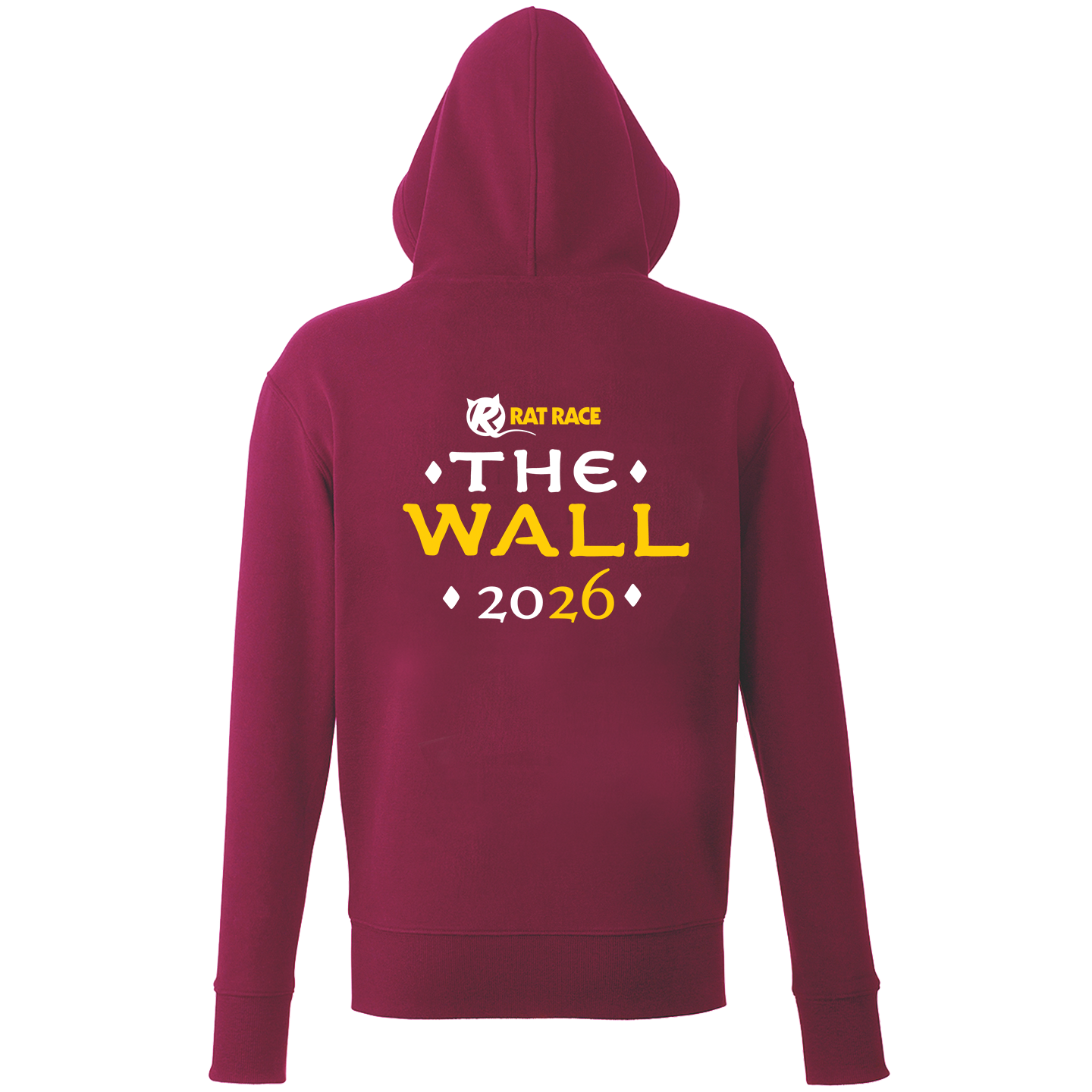 The Wall 2026 Text Logo - Organic Hoodie