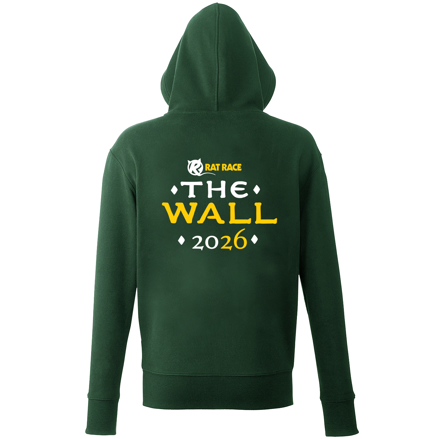 The Wall 2026 Text Logo - Organic Hoodie