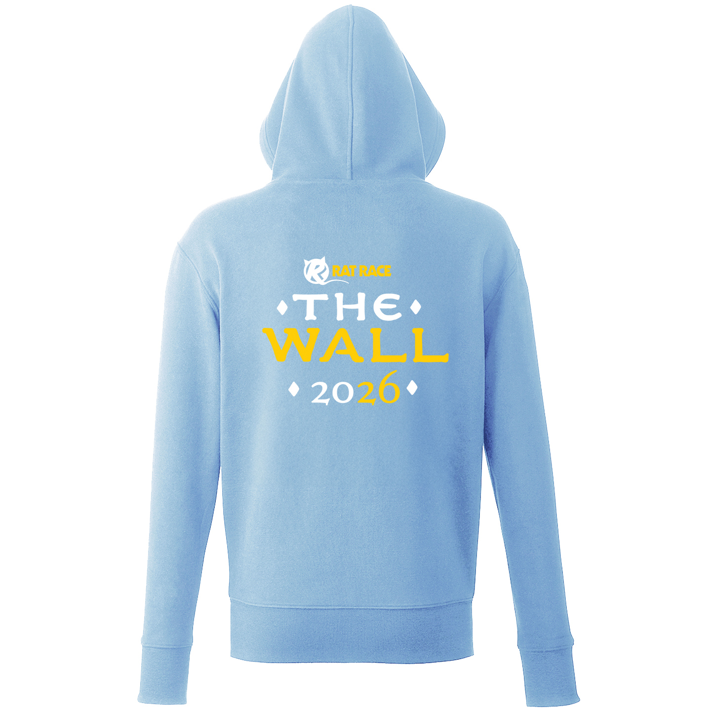 The Wall 2026 Text Logo - Organic Hoodie