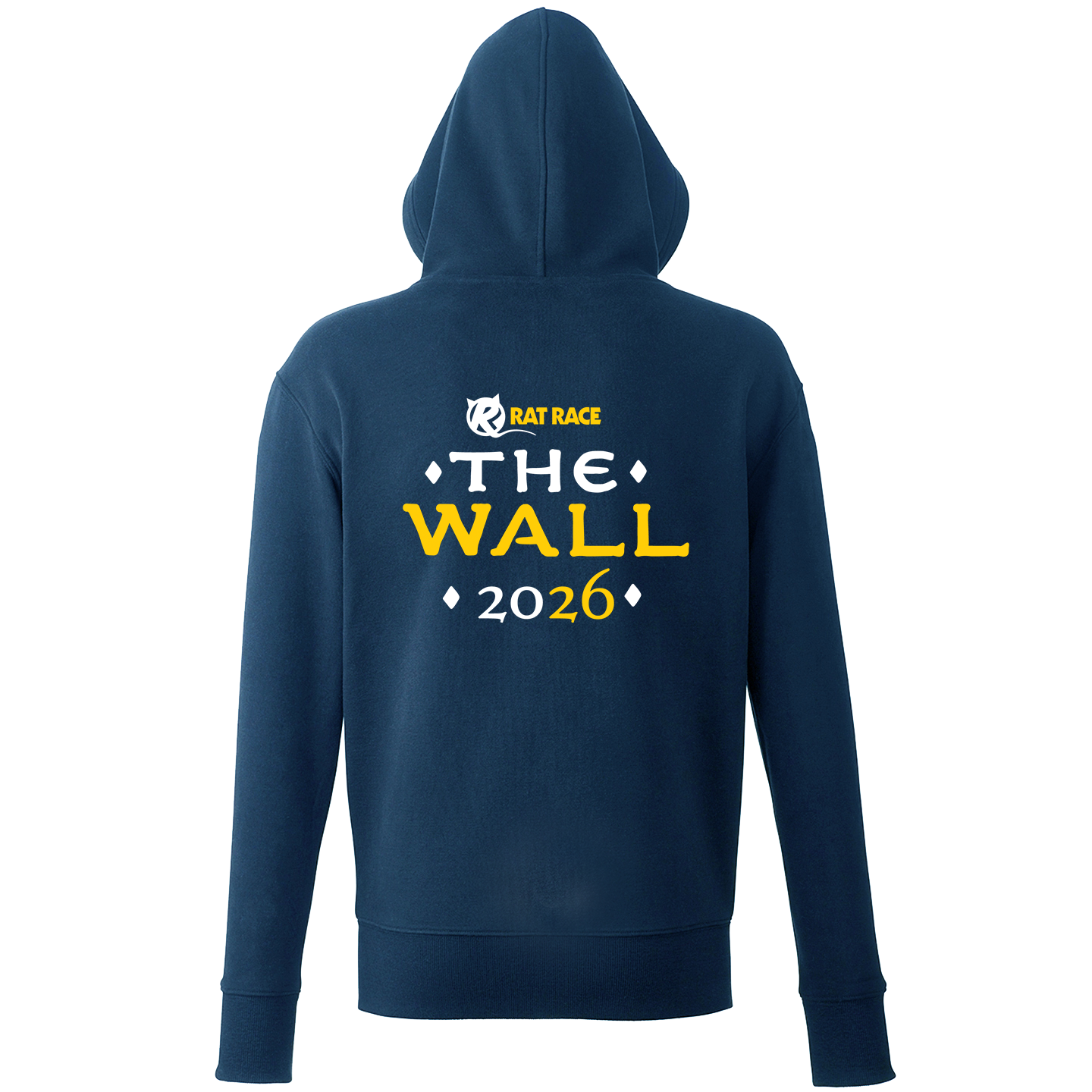 The Wall 2026 Text Logo - Organic Hoodie