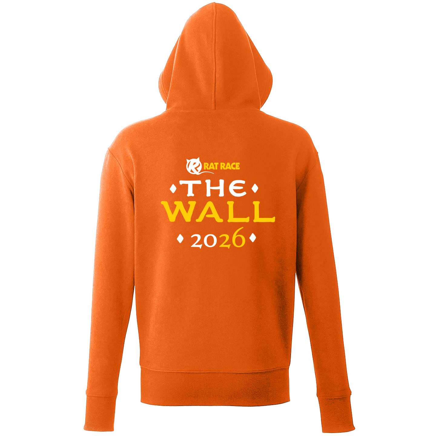 The Wall 2026 Text Logo - Organic Hoodie