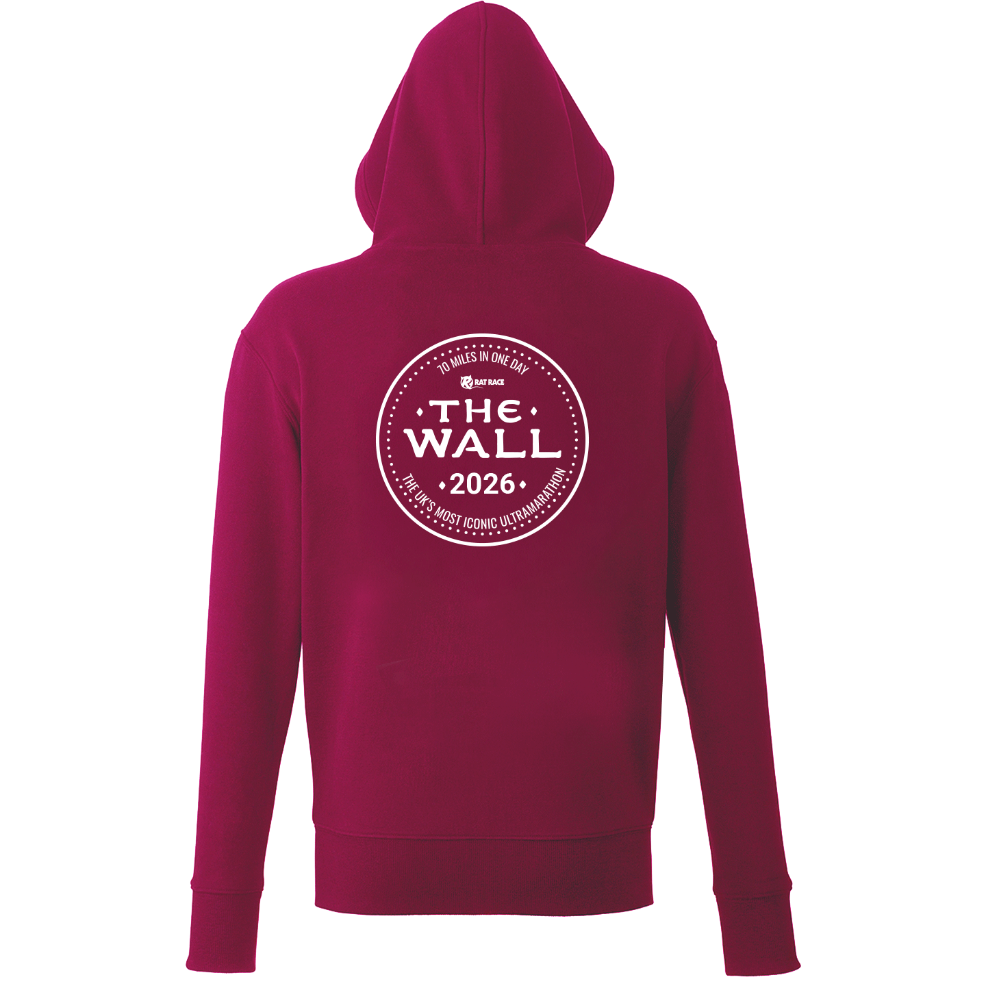 The Wall 2026 Ultramarathon - Organic Hoodie