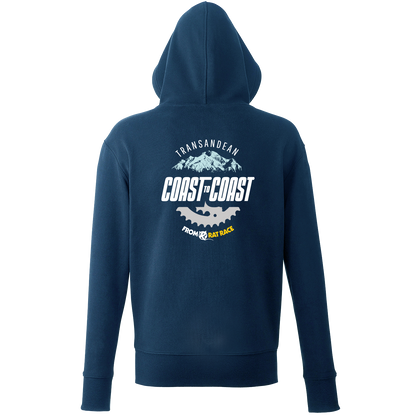Trans Andean Organic Unisex Hoodie - Navy