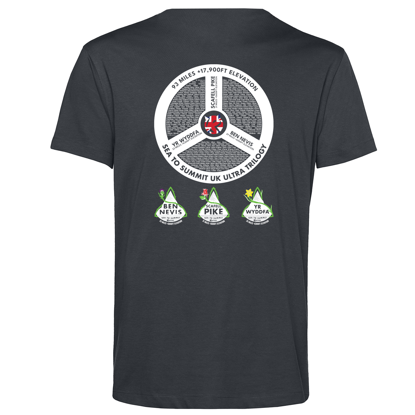 Sea to Summit Trilogy Legends Unisex T-shirt - Grey - PRE-ORDER