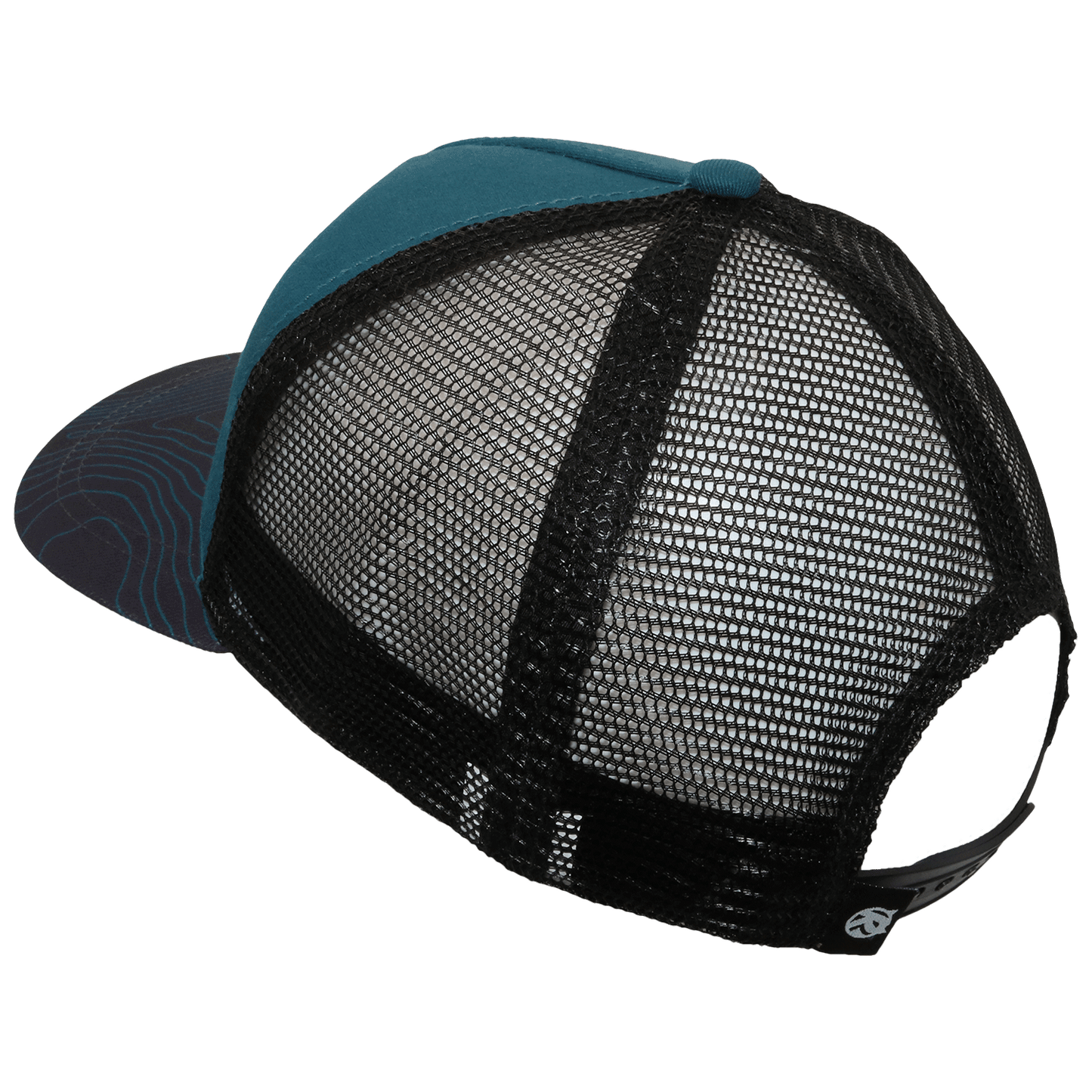 Rat Race Trucker Cap - Midnight Blue with Iceland Patch