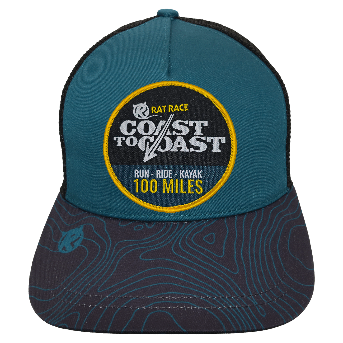 Scotland Coast to Coast Trucker Cap - Midnight Blue
