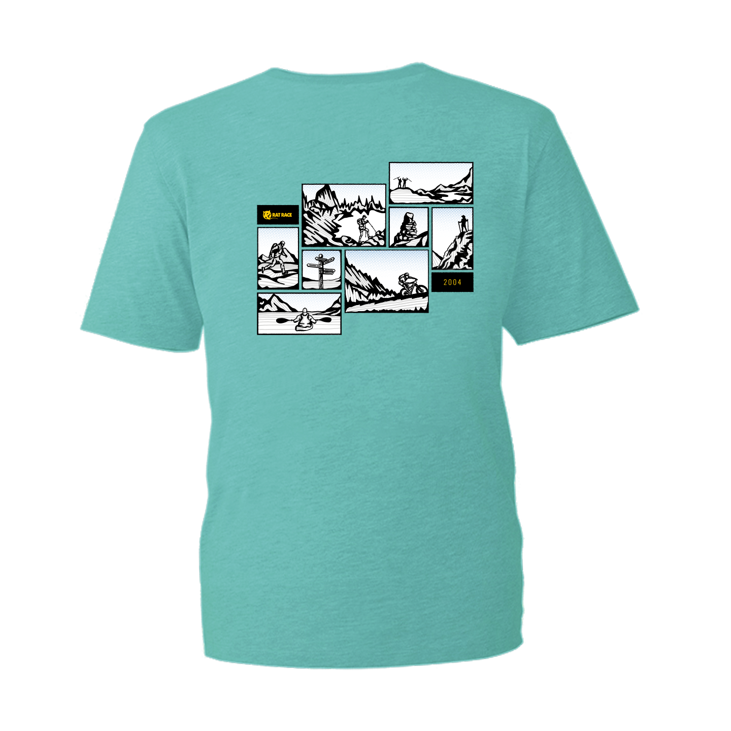 Rat Race Anniversary Edition: Est. 2004 - Organic T-shirt - Rat Race Store