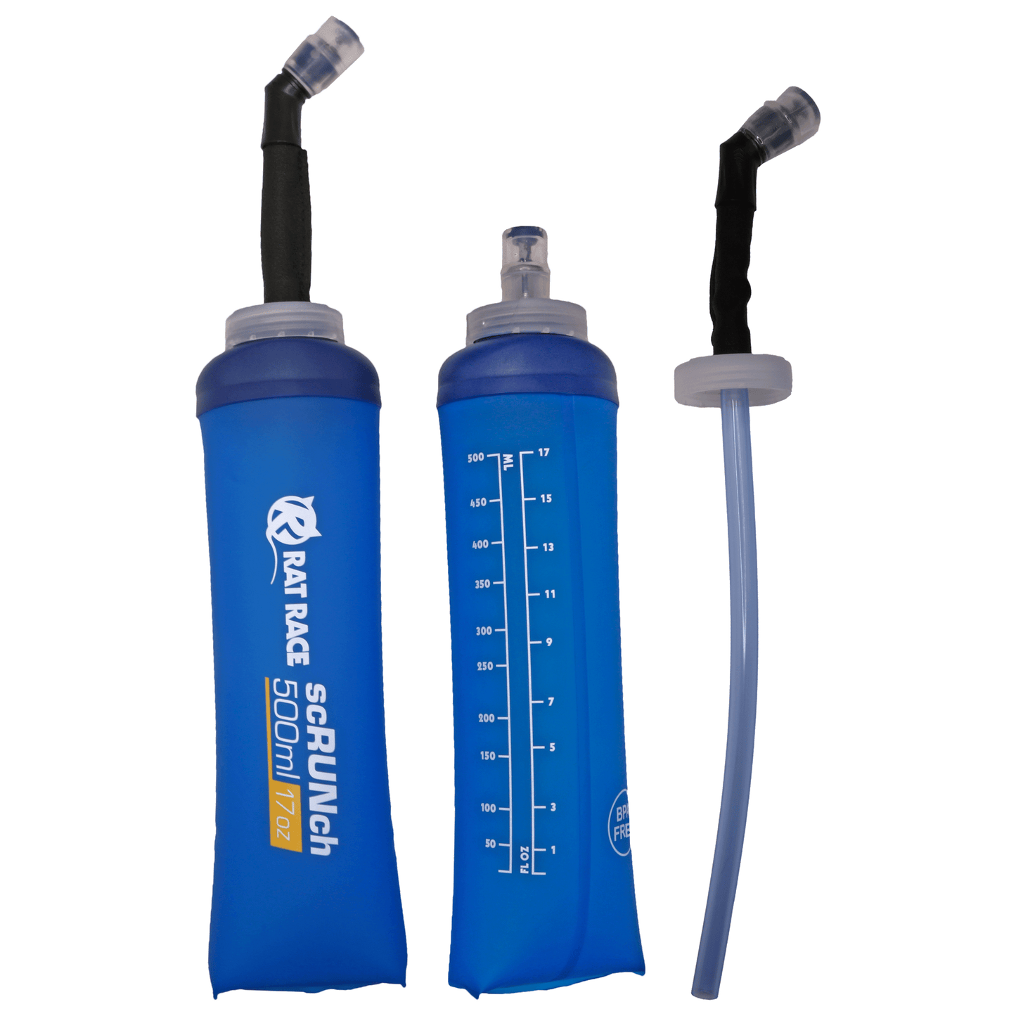 500ml scRUNch Flask Twin Pack - With Straw