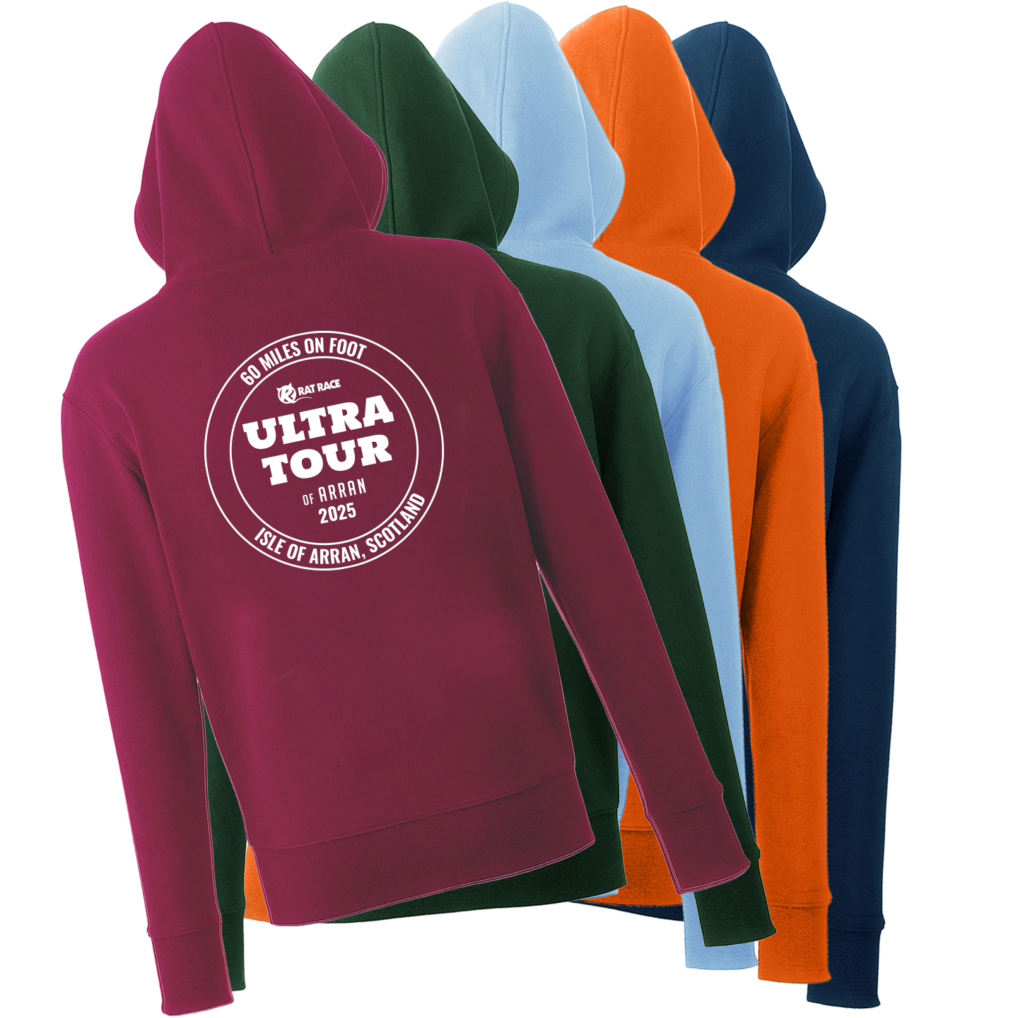 Ultra Tour of Arran 2025 Hoodie - Rat Race Store