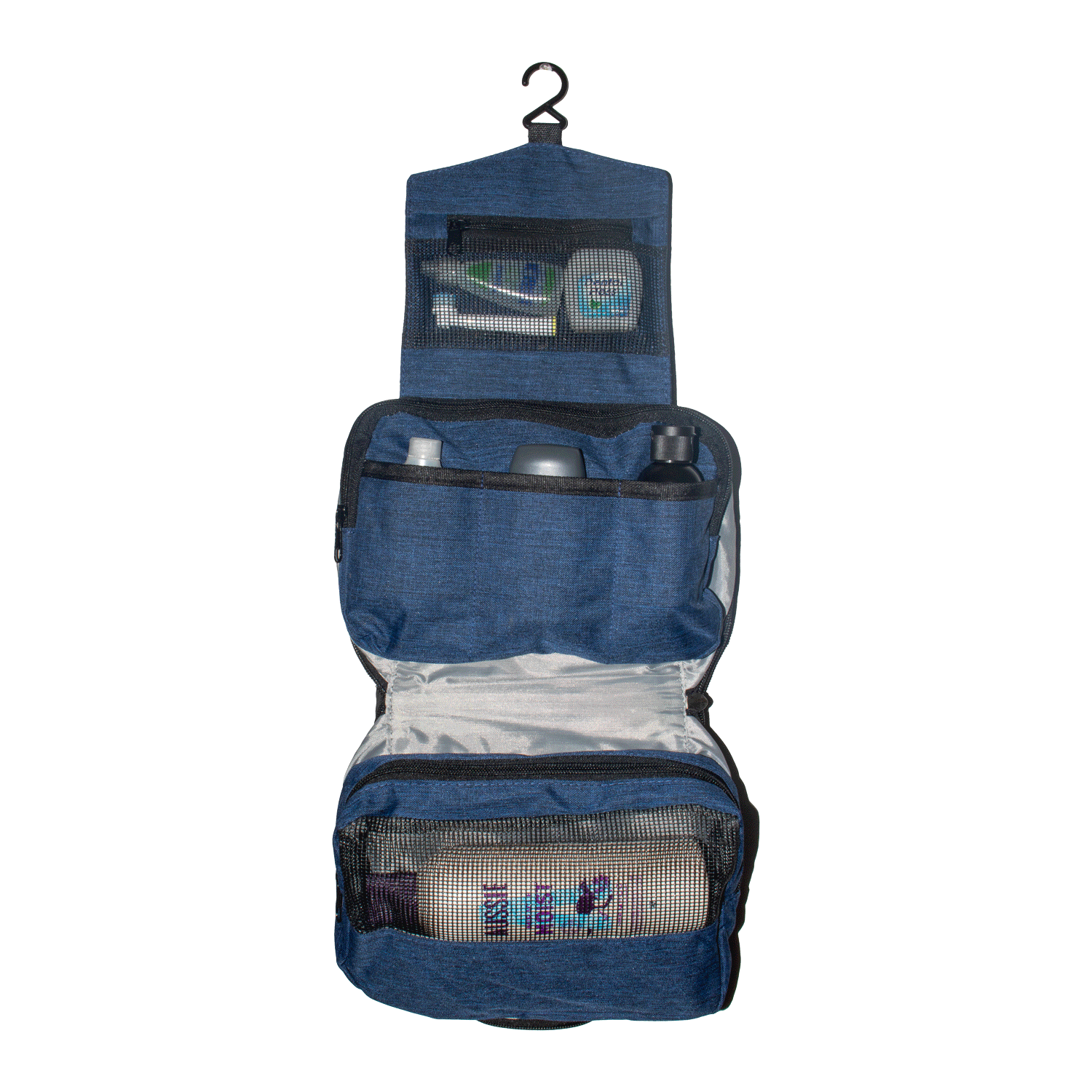 Rat Race Travel Toiletry Bag - Navy Marl - Rat Race Store