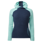 Women's Core+ Hoodie - Navy/Aqua - Rat Race Store