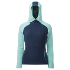 Women's Core+ Hoodie - Navy/Aqua - Rat Race Store